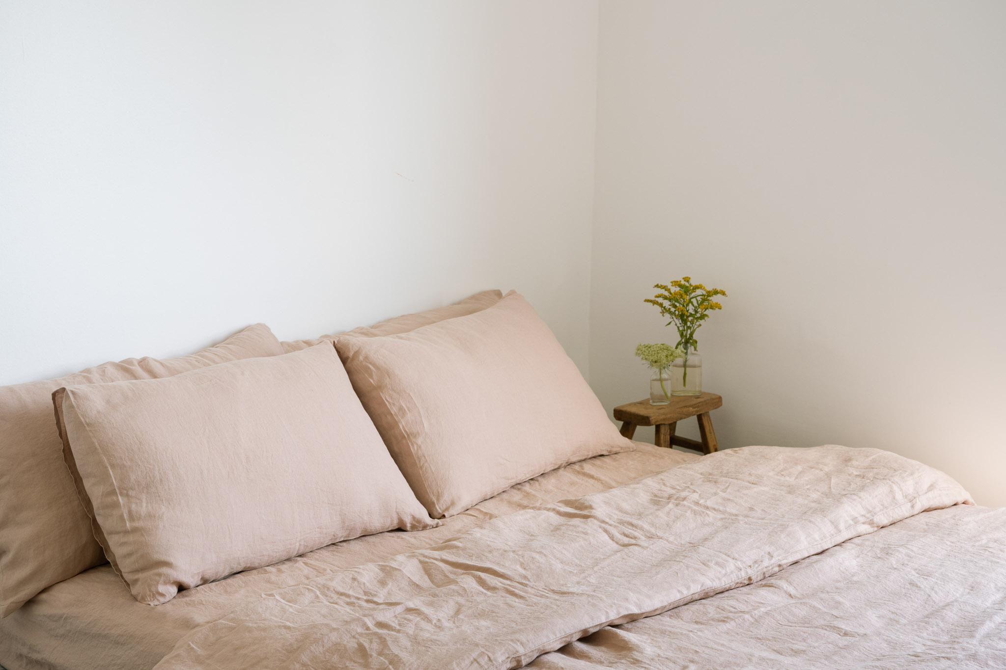 Home goods brand — linen bedding